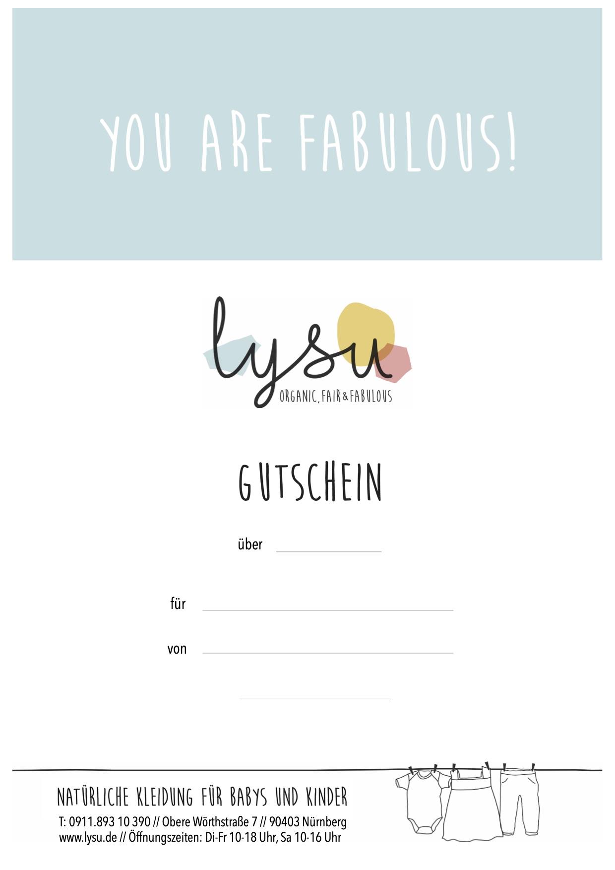 Gutschein per Post – Bild 2