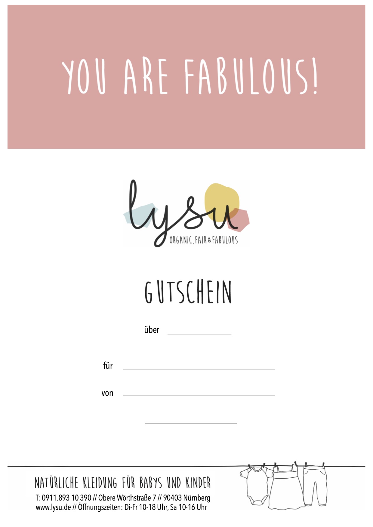 Gutschein per Post – Bild 3